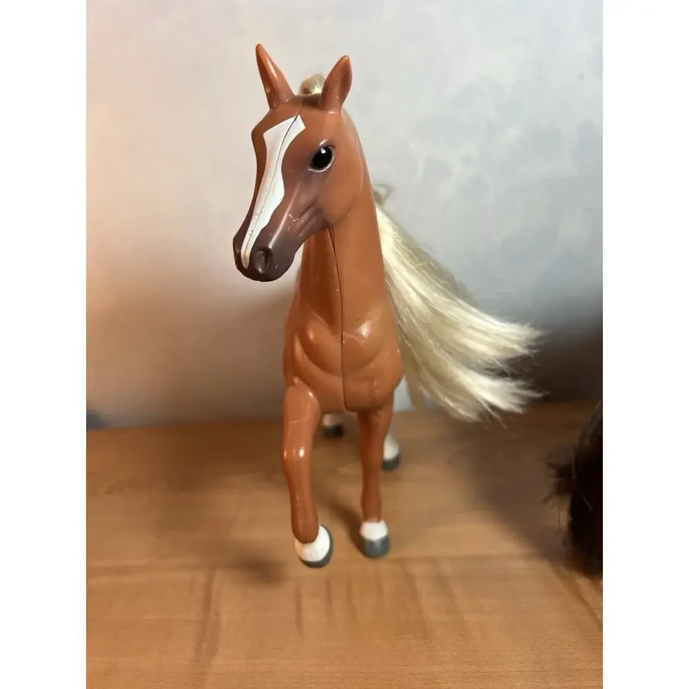 Vintage Lanard Horses 2002 7” Tall Made In China Set Of 2